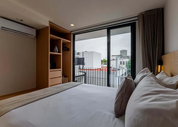 Capitalia Inspiring Balcony With Ac & Fast Wifi Apartment Mexico City